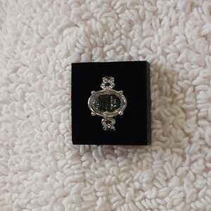 Devoted to Dazzle White Ring. NWT